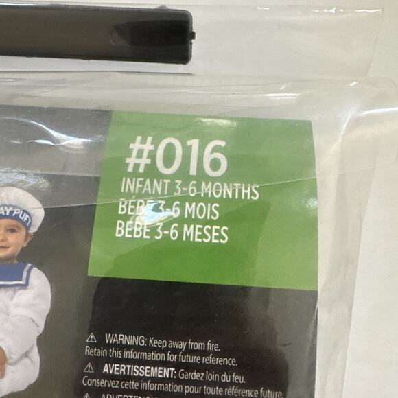 Ghostbusters Baby Costume Stay Puft Marshmallow Man 2 Piece Size 3-6 Months - Picture 9 of 9